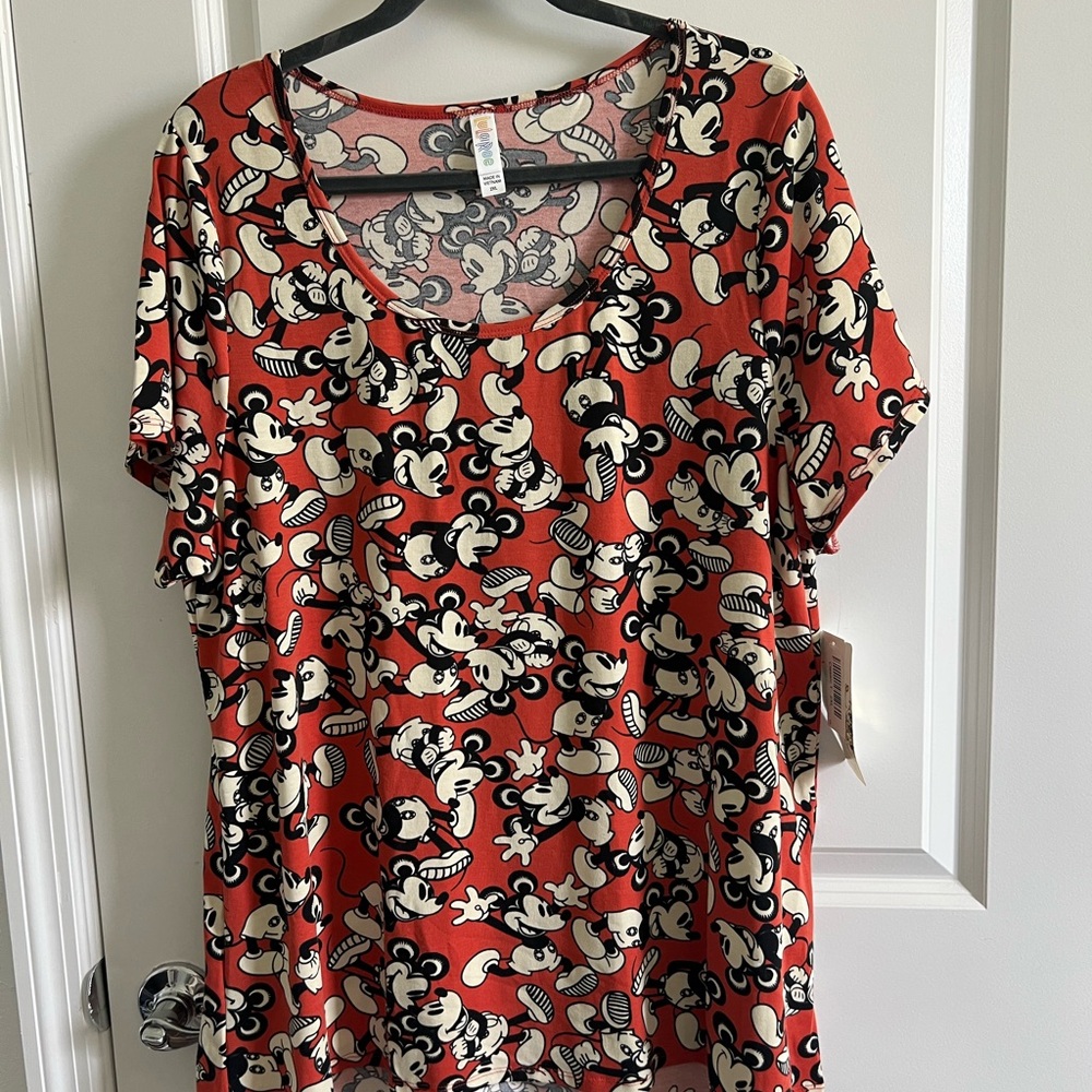 LuLaRoe Disney Theme Mickey Mouse Classic Tee